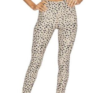 Beach Riot Black & Nude Ribbed Leggings Size S